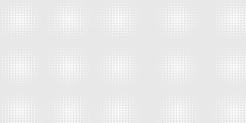 Dot white gray wave light technology texture background. halftone modern
