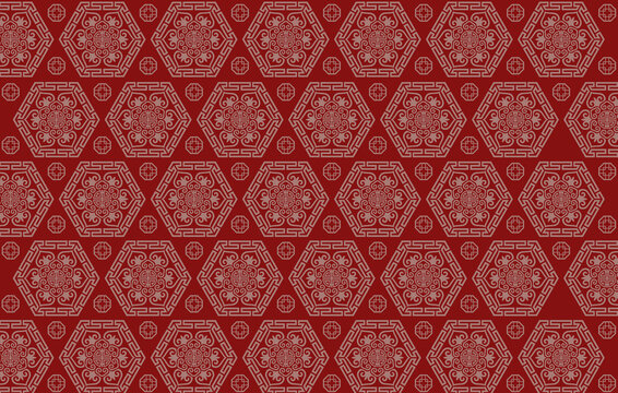 Korean traditional patterns, oriental cultural patterns, Chinese and Japanese East Asian designs 한국 전통 문양 패턴