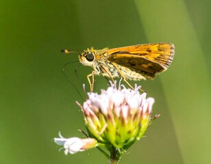 Close-up of a butterfly on a flower (2)