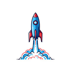 Startup Launch Vector Icon
