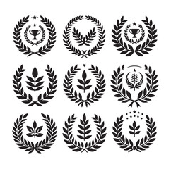 "Classic Emblem of Honor Vectors"