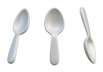 Cartoon Style Spoon 3D Graphic