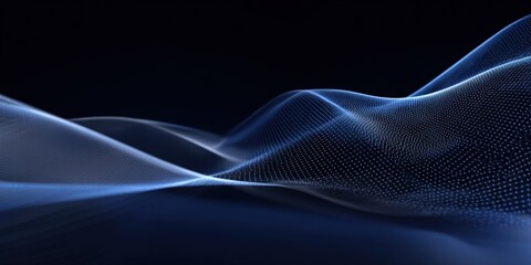 Futuristic Digital Wave Design