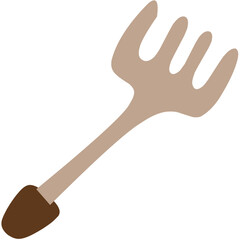 Garden fork illustration 