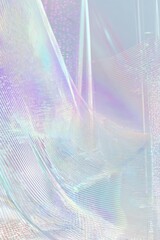 Abstract, iridescent, pastel hues.  Soft, flowing lines.  Delicate textures
