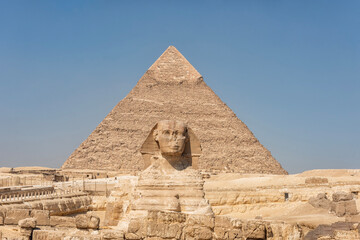 The Great Sphinx of Giza in Egypt
