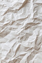 Obraz premium Close-up of crumpled white paper
