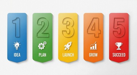 Business Process Steps Idea to Success