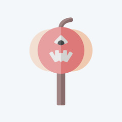 Icon Chocholatte. related to Halloween symbol. flat style. design editable