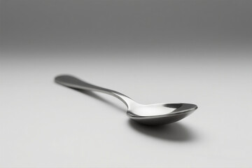 Stainless Steel Spoon Photography with Clean Style