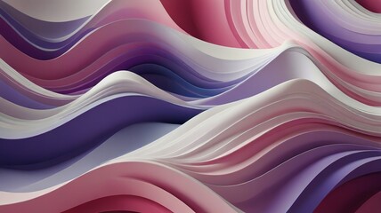 Fototapeta premium Gradient abstract curve wave wavy line background for creative project