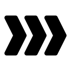 Breadcrumbs icon with solid style