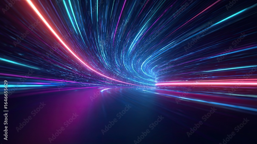 Poster experience the thrill of high-speed data transfer with this stunning abstract background perfect for