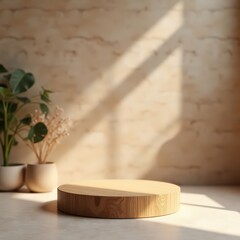 Warm Earth Tone Showcase Scene