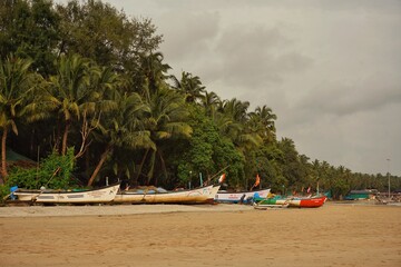 boat on the beach