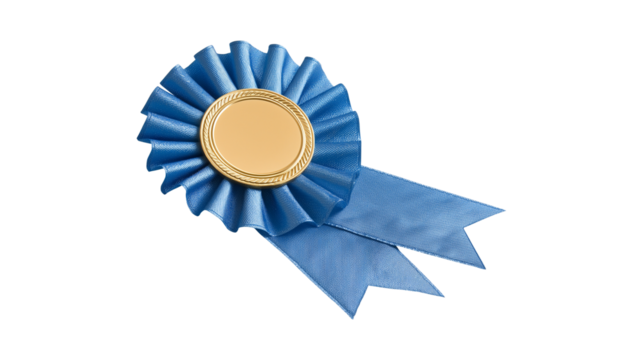 An isolated symbol of achievement, quality, and victory for a business competition or sporting event