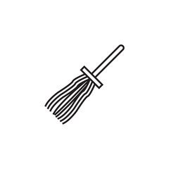 broom stick icon
