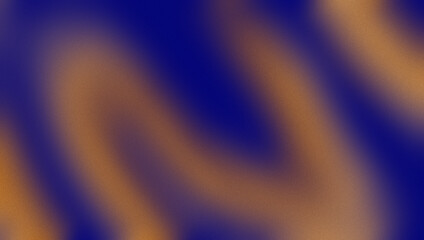 smooth wavy movement of Bronze Gold with grainy texture on elegant Royal Blue background. background is perfect for posters, banners, and advertisements with premium and luxurious feel