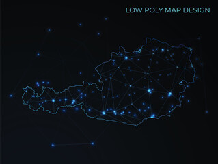 abstract digital networking connectivity vector map design