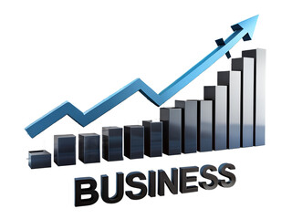 stock market investment trading graph growth.Trade business analytics graph and financial chart generative ai