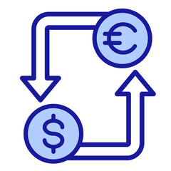 Obraz premium Money Exchange Icon Element For Design