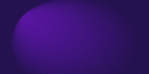 Grain effect glowing purple gradient background for banner, poster, cover, or abstract design with modern artistic style and rich color tones
