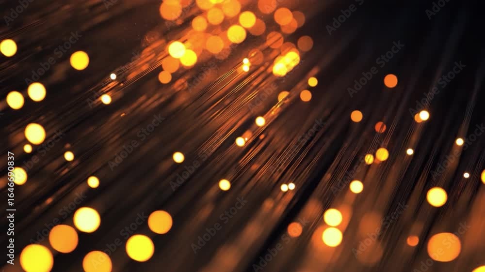 Poster vibrant and dynamic bokeh light effects in motion for abstract background and design inspiration