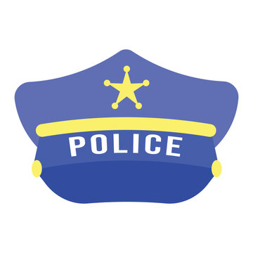 recommend clip art: Cartoon Police Hat with Star Badge and Police Text