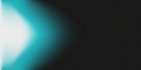 White and blue gradient background with glowing blue light effect on dark backdrop grainy noise texture for modern web banners covers headers and stylish designs