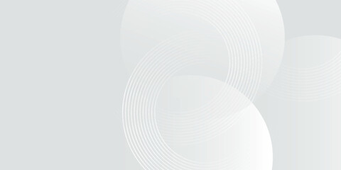 White geometric abstract background overlap layer on bright space with lines effect decoration. vector illustration