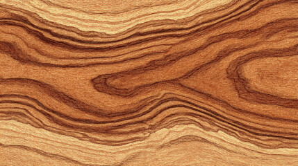 Fototapeta premium High detail wooden surface texture featuring soft warm brown shades and intricate grain lines, seamless pattern for natural background use 