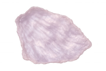 Pink gemstone mineral showcasing exquisite beauty, isolated against a transparent background, highlighting fascinating geology and mineralogy