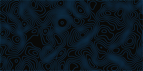 Topographic map background with geographic grid for hiking and mountain sport. luxury topographic wavy pattern and geographic grid map design. paper texture Imitation of a geographical map shades.