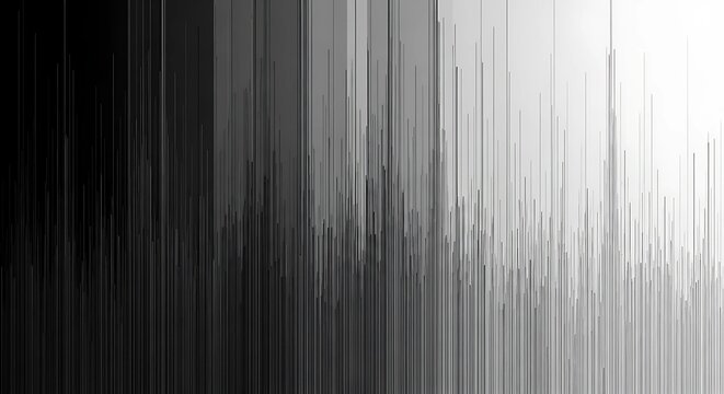 Distortion glitch background. Greyscale abstract digital distortion effect