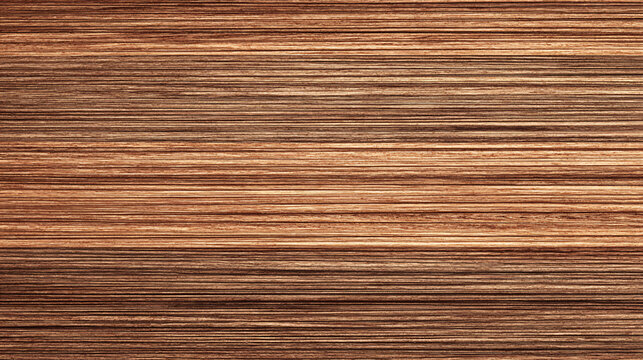 Full-frame shot of warm toned timber texture with fine parallel grain lines, realistic and seamless background style 