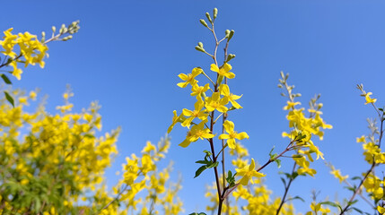 Cassia fistula or golden shower national flower