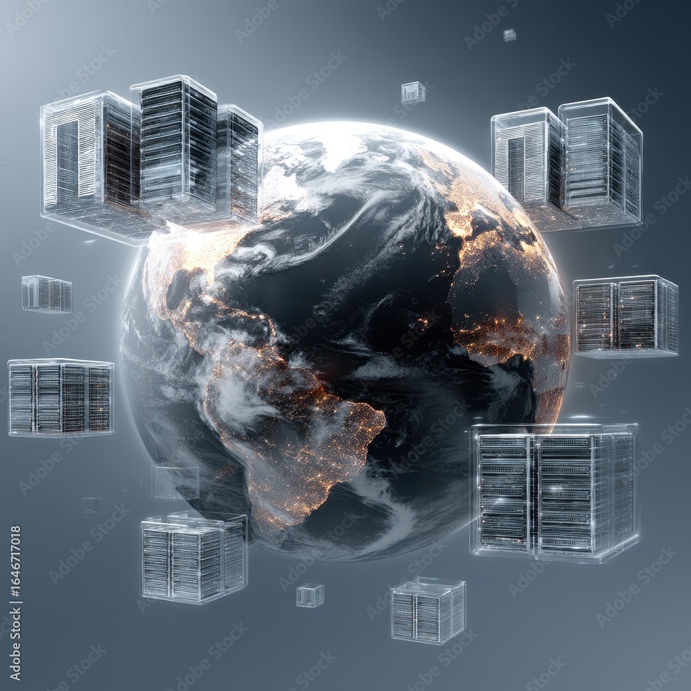 Poster global data exchange virtual servers transforming connectivity