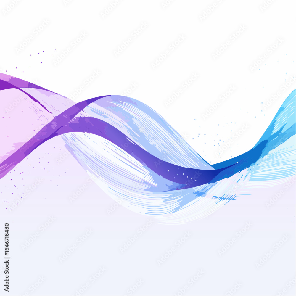 Poster modern neon gradient wave animation for dynamic story or post backgrounds