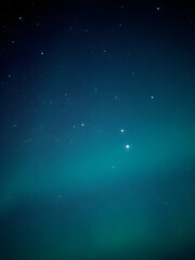 Fototapeta premium A close-up shot of the polaris star in the Ursa Major constellation shining brightly in the darkness, close-up, constellation, aurora borealis