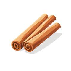 Three cinnamon sticks with visible inner layers and warm brown tones