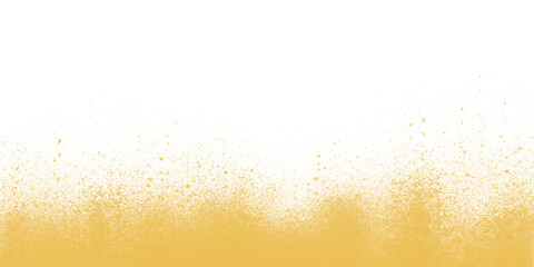 Golden yellow gradient spray paint texture on white background. Soft faded artistic pattern for modern creative projects. Ideal for posters, web design, and decorative prints.