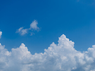 夏の青空と積乱雲