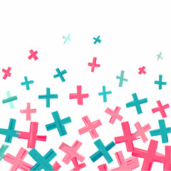 Obraz premium Neon hashtags ideal for trendy posts and social campaigns