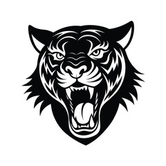 tiger head vector