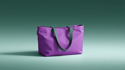 purple shopping bag