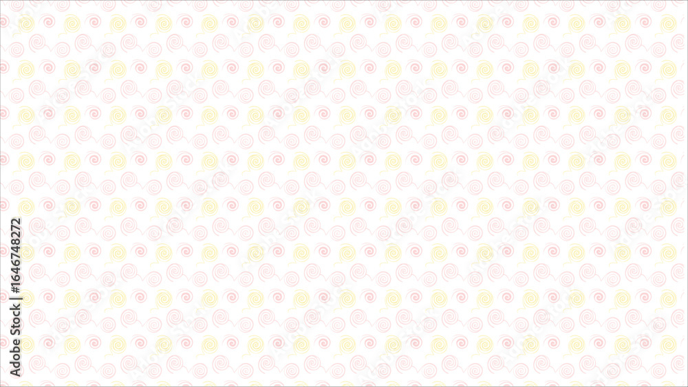 Poster a minimalist and playful hand-drawn pattern of abstract swirls and loops, rendered in a light and ai