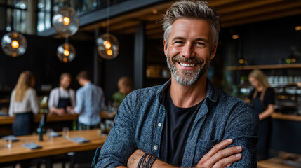 Businessman holding customer service excellence standards to ensure satisfaction. Implementing strategies that prioritize client needs and foster long-term relationships.