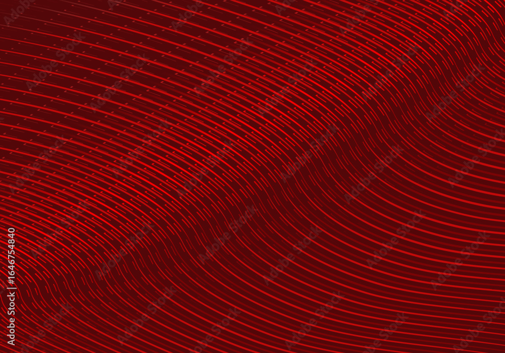 Aufkleber abstract red geometric lines on red background. modern shiny gradient red futuristic pattern. futuri