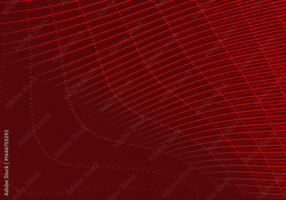 Poster abstract red geometric lines on red background. modern shiny gradient red futuristic pattern. futuri