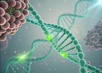 dna molecule background